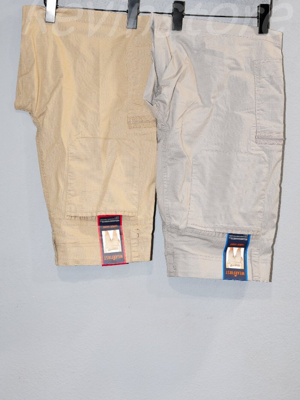 2 pairs Wearfirst men cargo shorts . Price is for 2.